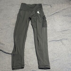 Adidas Kids Charcoal Leggings